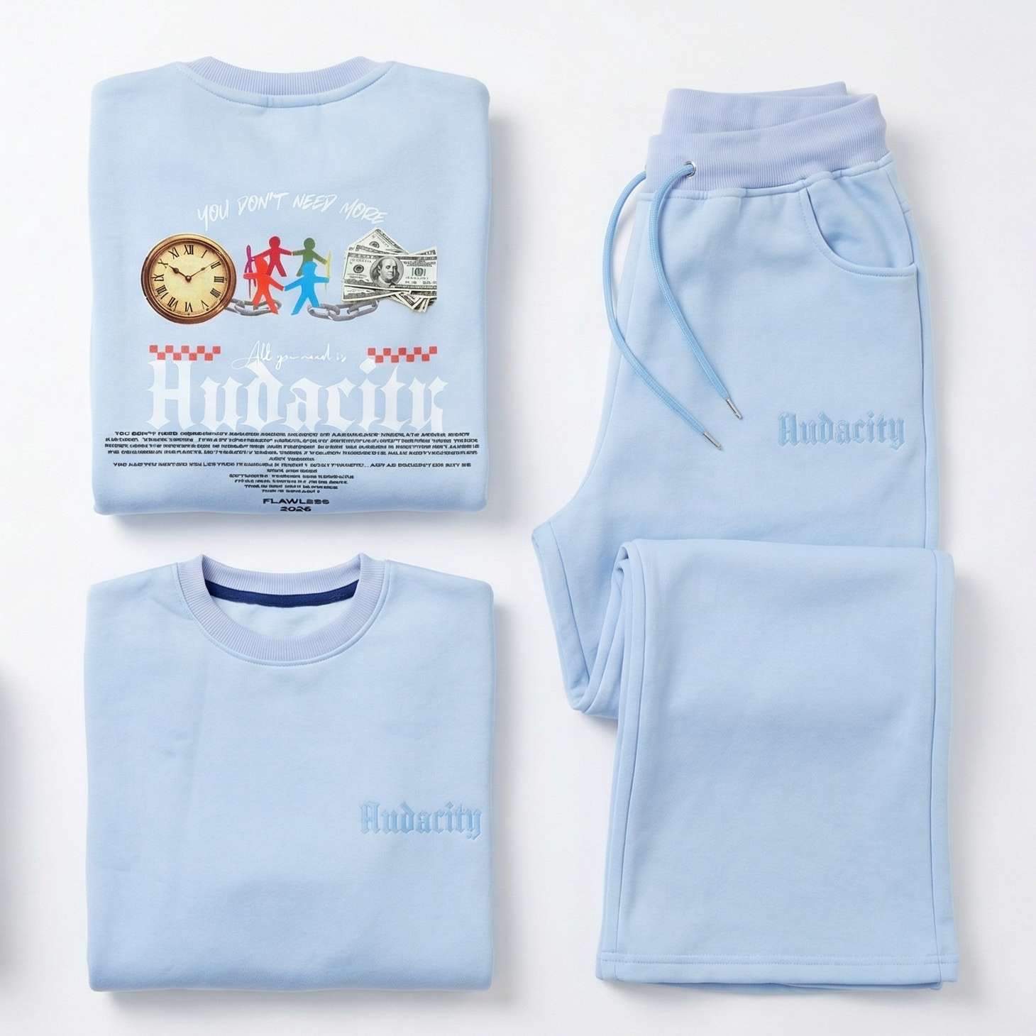 Audacity sweat pieces