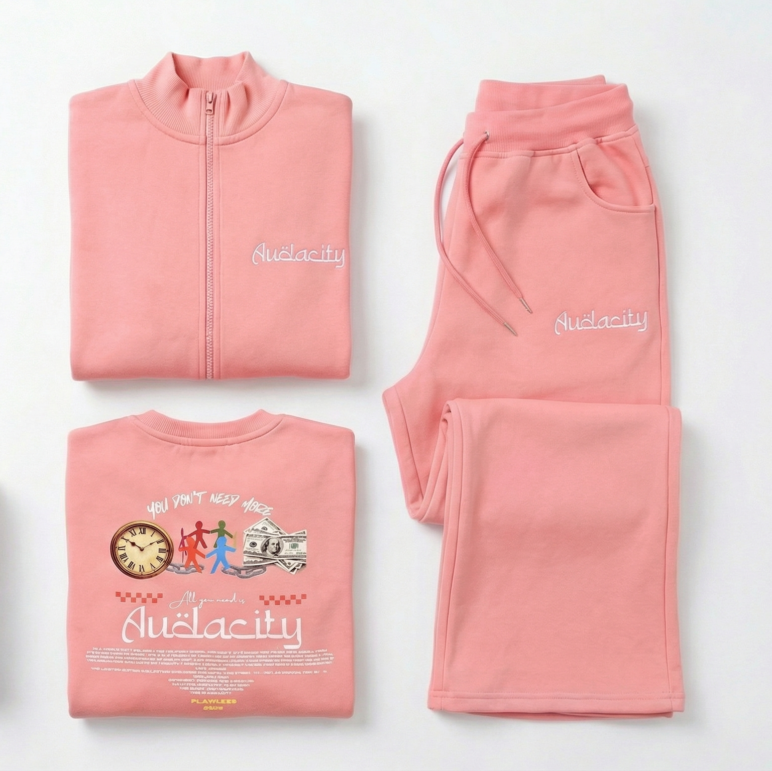 Audacity sweat pieces