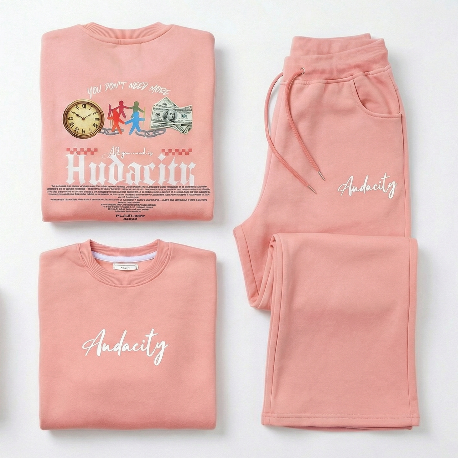 Audacity sweat pieces